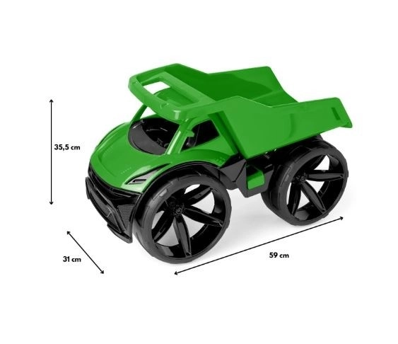 Camion Ribaltabile Verde Plastica Maximus