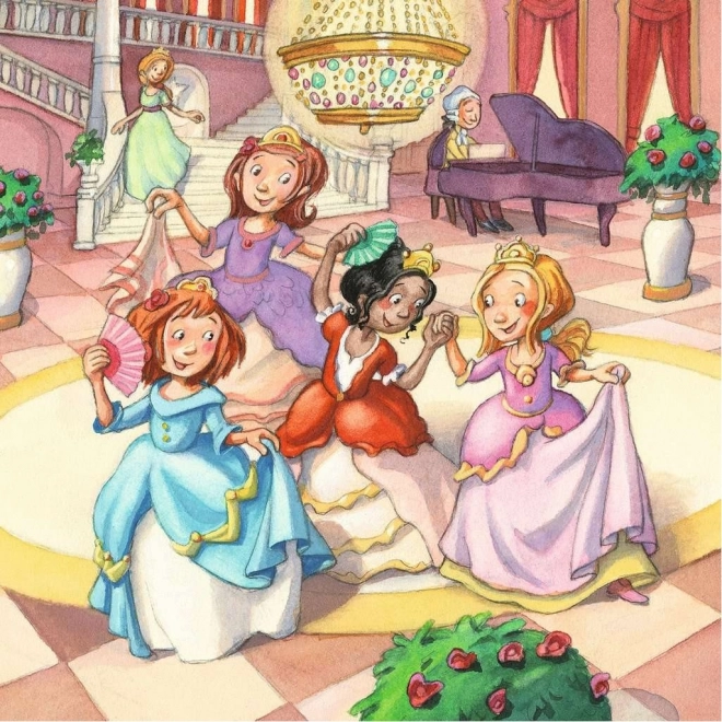 Puzzle Principesse Ravensburger 3x49 pezzi