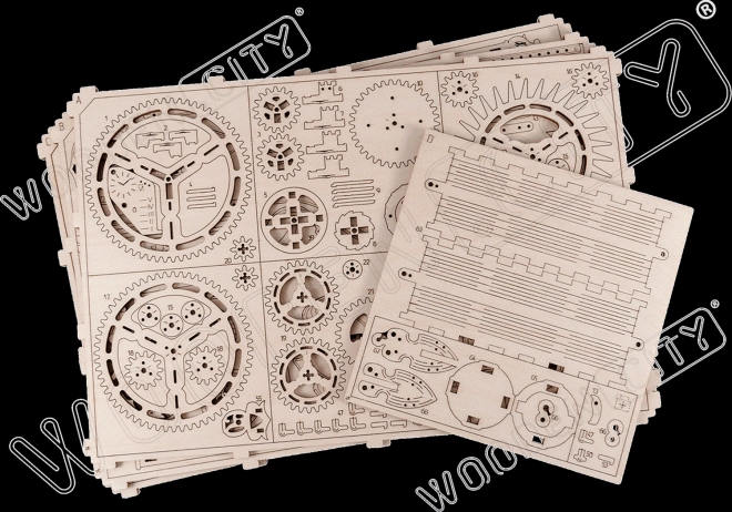 Puzzle 3D in legno Orologio Reale