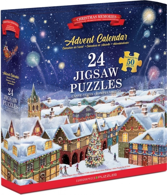 Calendario dell'Avvento Puzzle: Ricordi di Natale