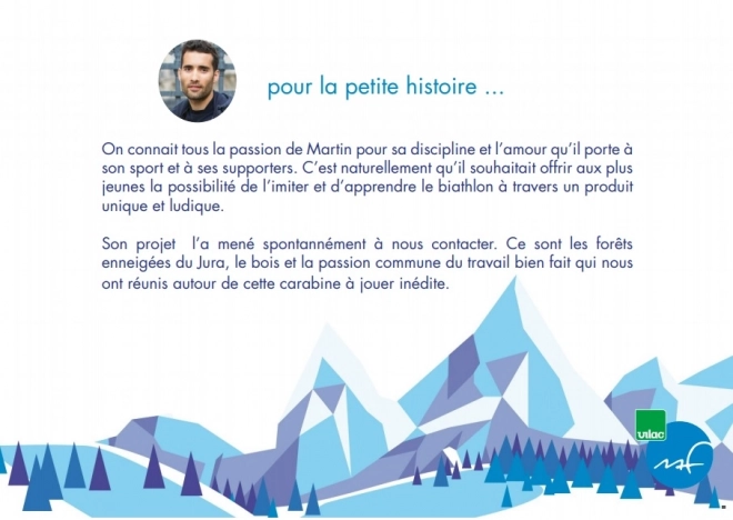 Fucile Biathlon di Martin Fourcade di Vilac