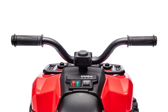 Quad elettrico rosso per bambini