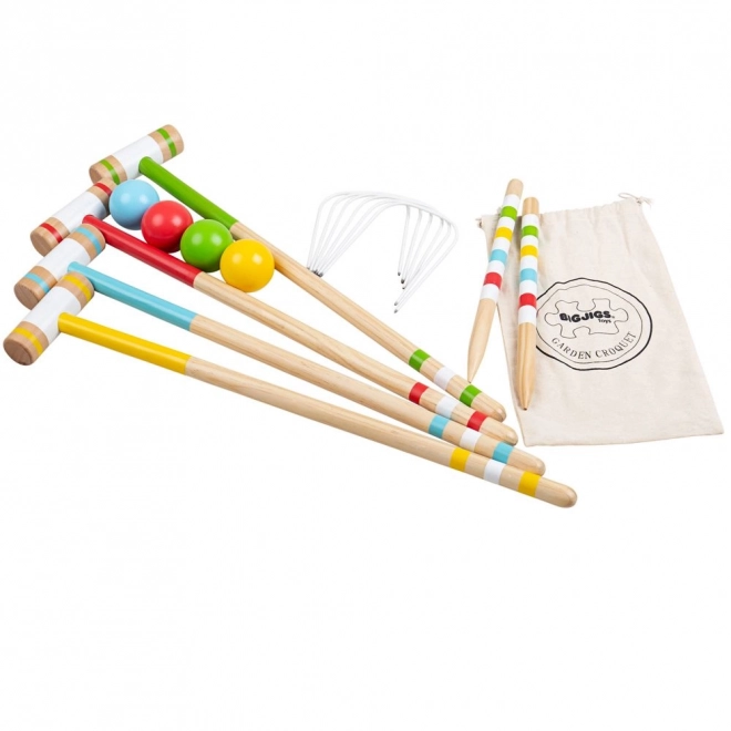 Gioco Croquet In Legno Bigjigs Toys