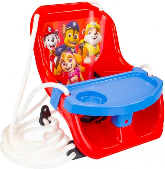 Altalena con tavolino Paw Patrol per i più piccoli