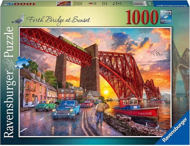 Puzzle 1000 pezzi Ponte all'alba