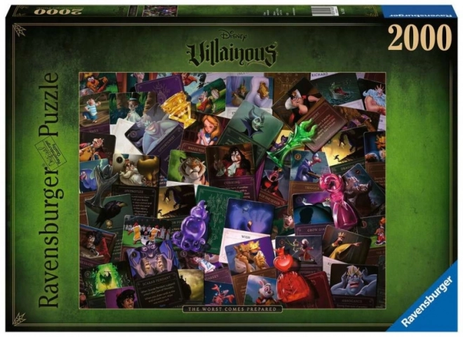 Puzzle Ravensburger Villainous: Tutti i Cattivi 2000 Pezzi