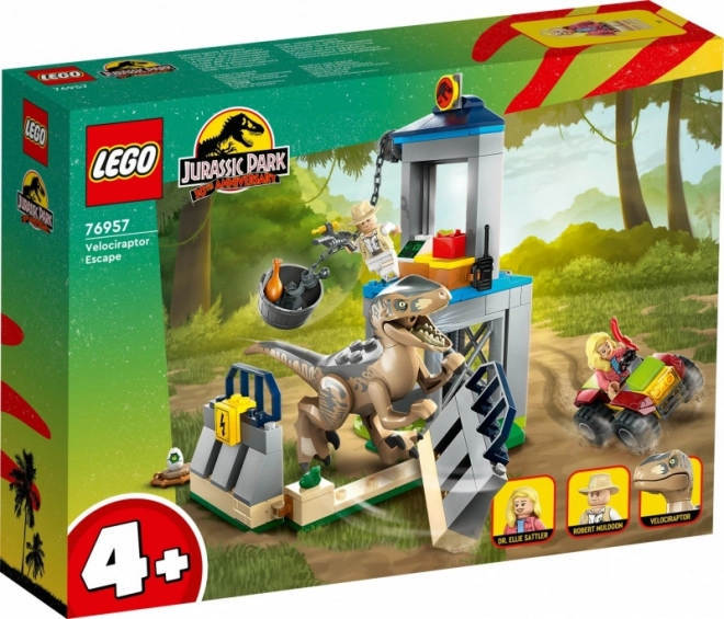 Fuga del Velociraptor LEGO Jurassic World