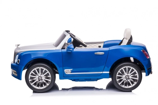 Auto Elettrico per Bambini Bentley Mulsanne Blu Lucido