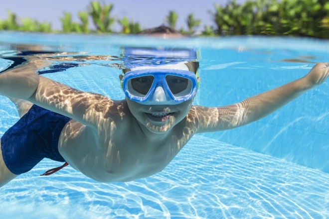 Maschera da nuoto blu Bestway