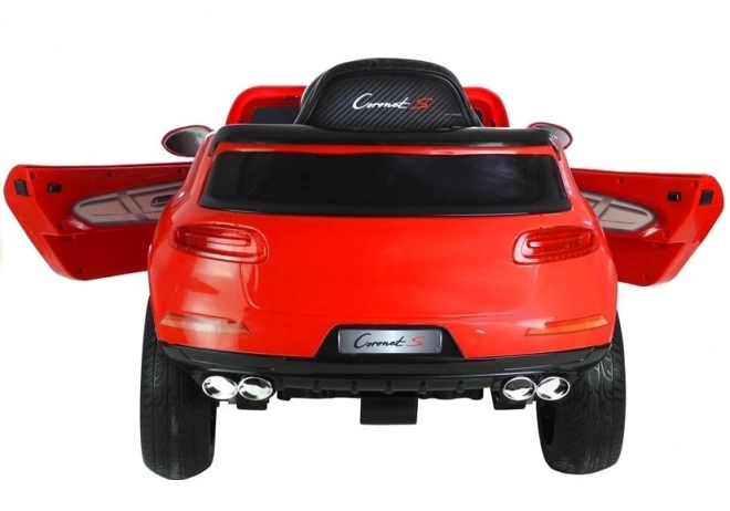 Auto elettrico per bambini Coronet S rosso