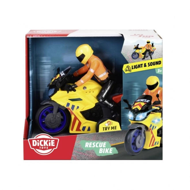 Motocicletta soccorso 17 cm con pilota
