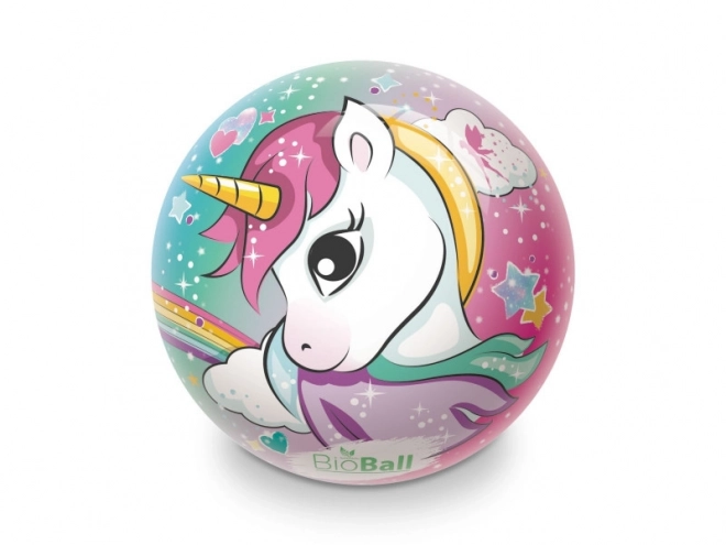 Pallone gonfiato Unicorno 23 cm BIO BALL