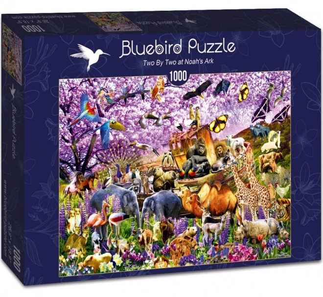 Puzzle Bluebird Due sull'Arca di Noè 1000 pezzi