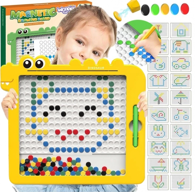 Lavagna Magnetica Montessori MagPad Dino