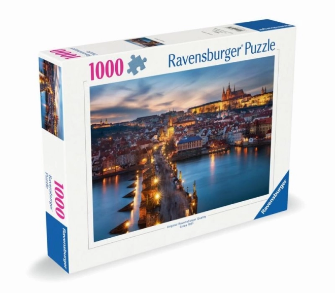 Puzzle Praga di notte 1000 pezzi da Ravensburger