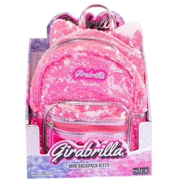 Zaino Girabrilla Gatto Rosa