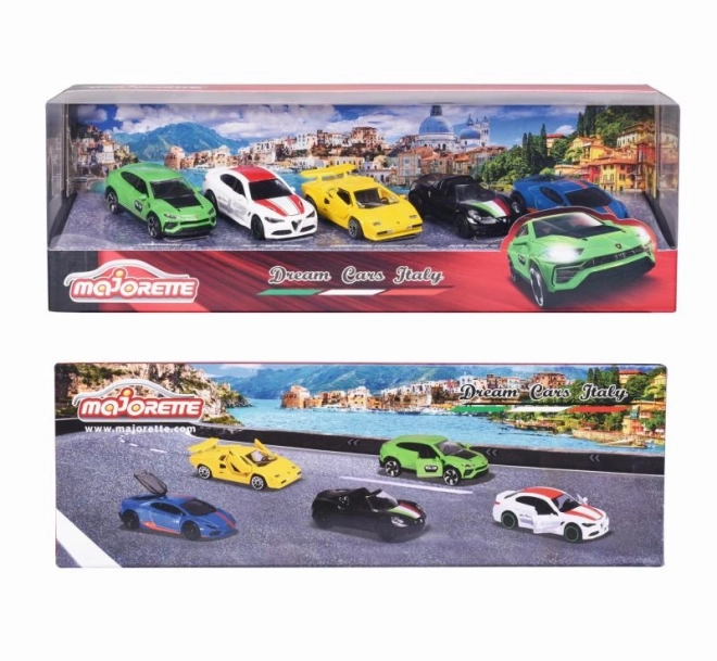 Dream Cars Italia, set regalo 5 pezzi