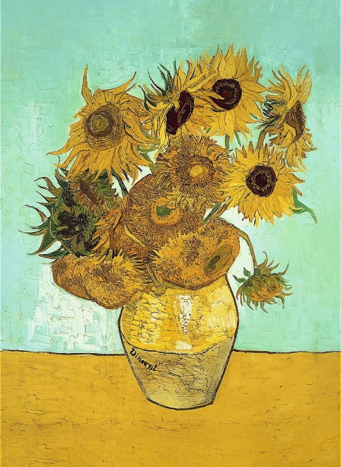 Puzzle in legno 200 pezzi Girasoli di Vincent van Gogh