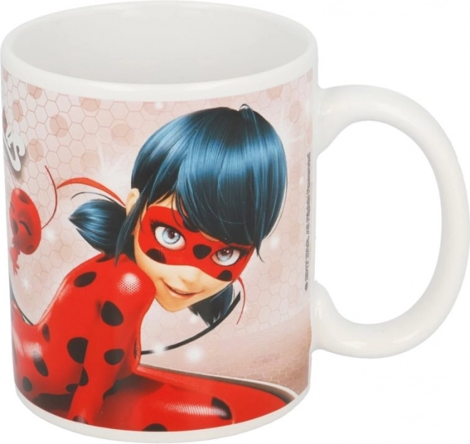 Tazza in ceramica Miraculous Ladybug e Chat Noir 325 ml