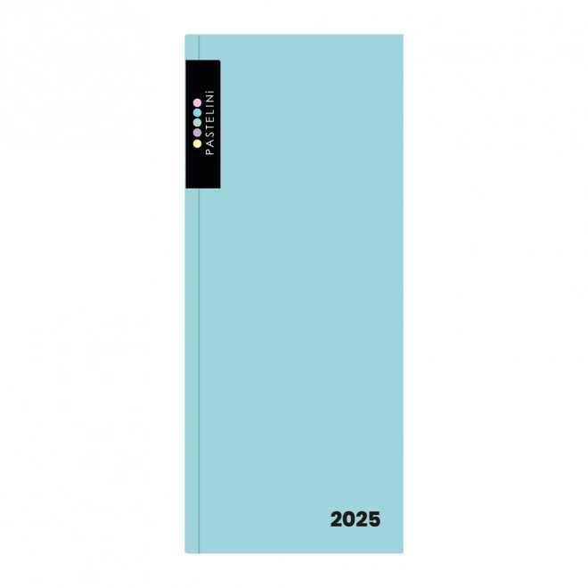 Agenda mensile PVC blu Pastelini 2025