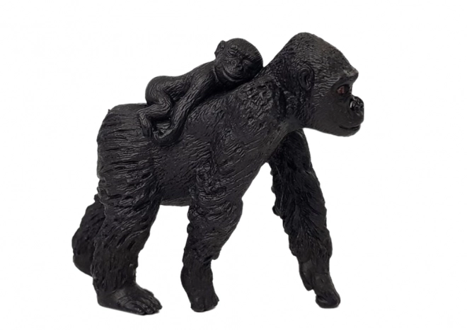 Set figura gorilla con cucciolo