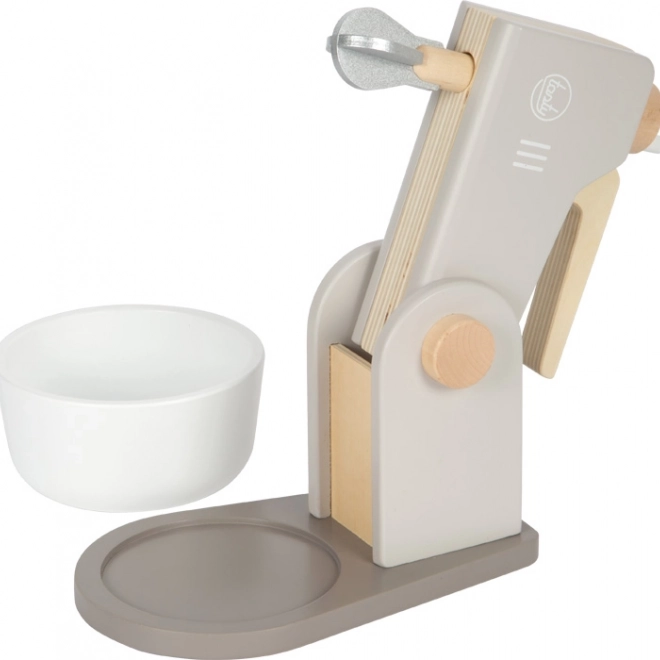Robot da cucina in legno Small Foot 2 in 1 Tasty grigio