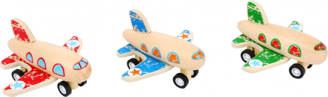 Aereo in legno a molla Small Foot rosso