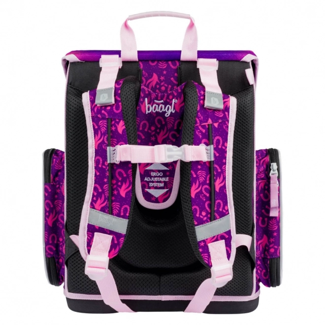 Set scuola ergonomico 5 pezzi Cavallo