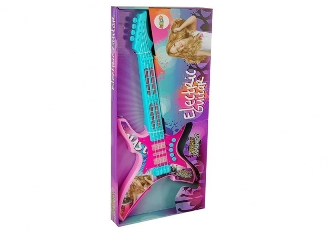 Chitarra Elettrica con Luci e Suoni Rosa