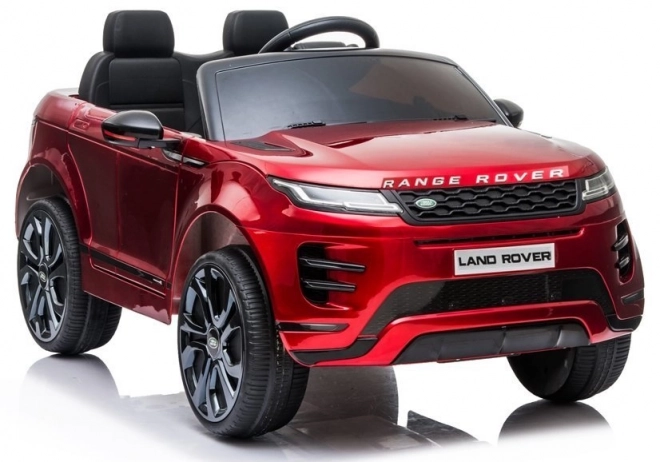 Auto elettrico Range Rover Evoque Rosso