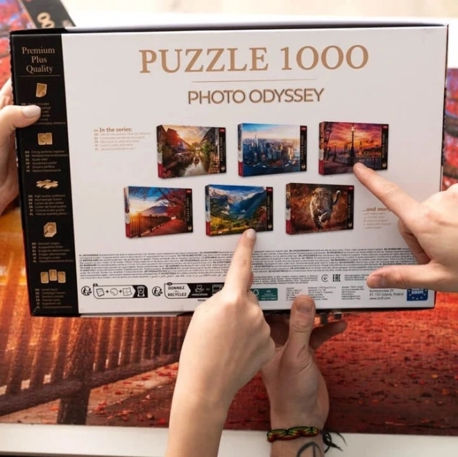 Trefl puzzle premium plus photo odyssey: madeira 1000 pezzi