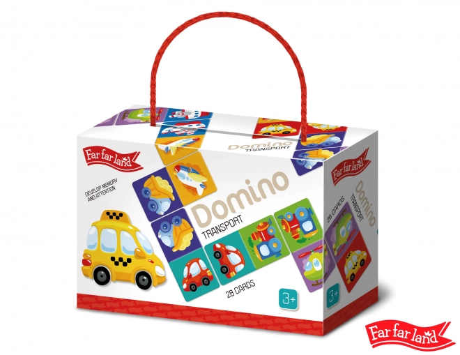 Domino Di Terra Di Lontano Con Immagini Di Trasporto