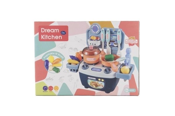 Cucina con accessori per bambini