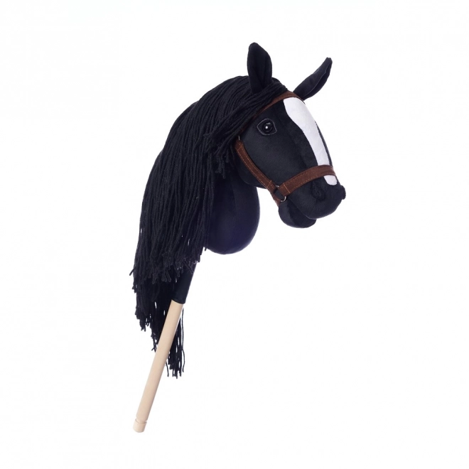 Cavallo da giostra Hobby Horse Hoppihorse nero