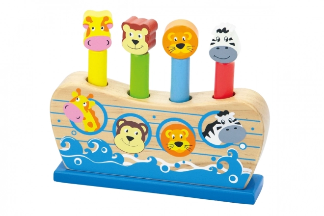 Gioco in legno - Arca di Noè per bambini