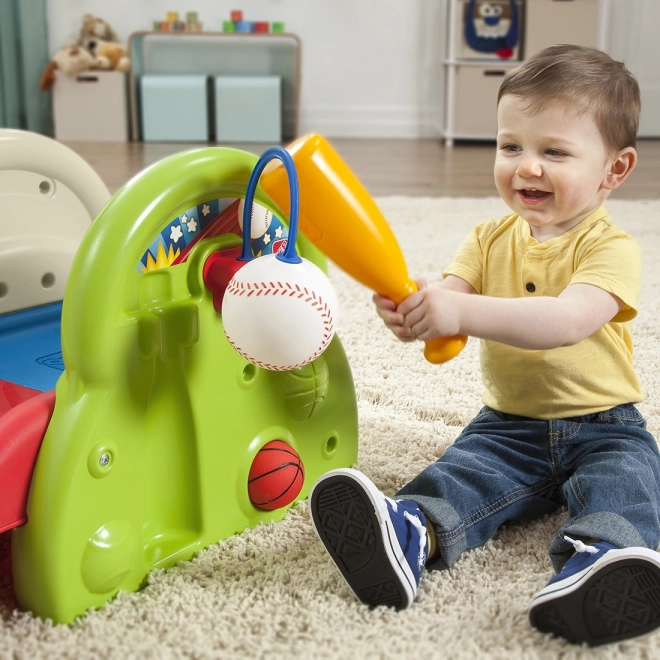 Centro Gioco STEP2 per Bambini con Scivolo, Basket e Baseball