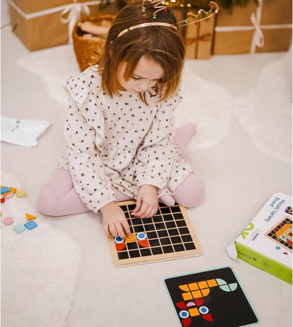 Mosaico di legno Tooky Toy Montessori