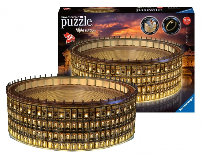 Puzzle 3D Luminoso Edizione Notturna Colosseo