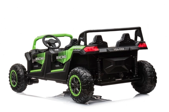 Auto elettrica Buggy 4x4 verde