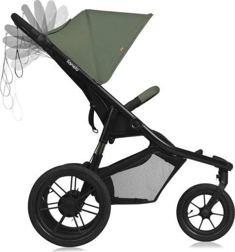 Tettuccio XXL con UPF50+ e finestrella magnetica