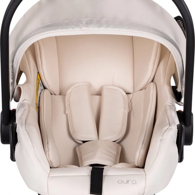 Seggiolino auto Chipolino Aura i-Size 40-85 cm Biscotta