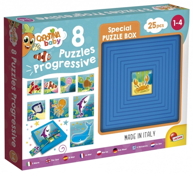 Carotina Baby 8 Puzzle - Mare