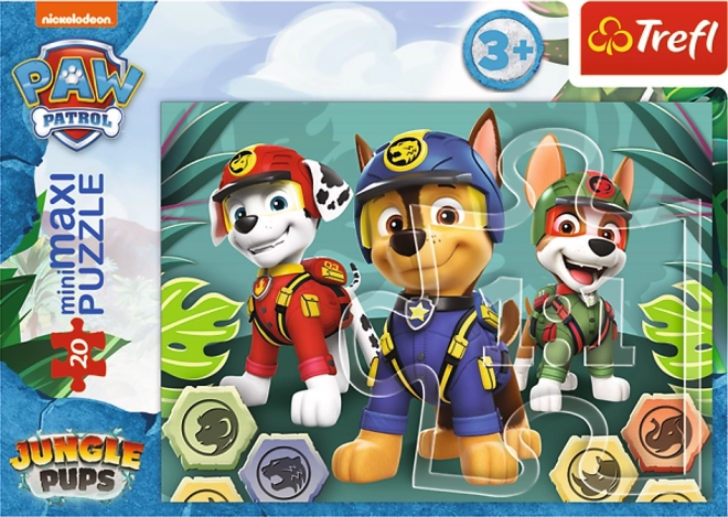 Puzzle Paw Patrol: Nella giungla 20 pezzi