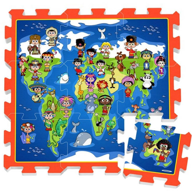 Motivo educativo Bambini del mondo