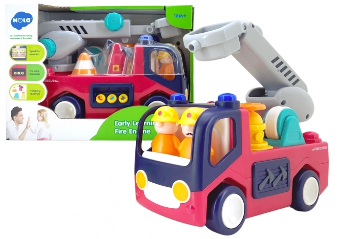 Camion dei pompieri interattivo per bambini