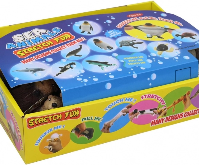 Castoro di Gomma per Bambini 7 cm - Confezione da 24 pezzi