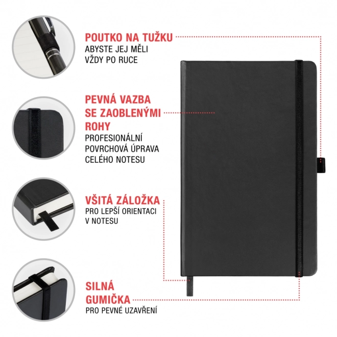 Notebook NASA con righe 13 x 21 cm