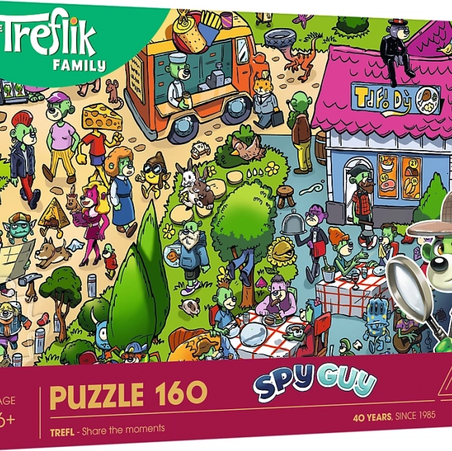 Puzzle Treflíci: Spy Guy 160 pezzi