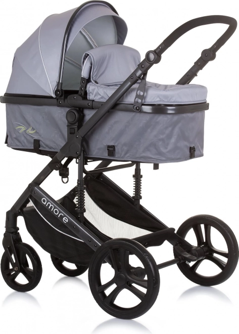 Passeggino Combinato Amore 2 in 1 Chipolino Grigio Cenere