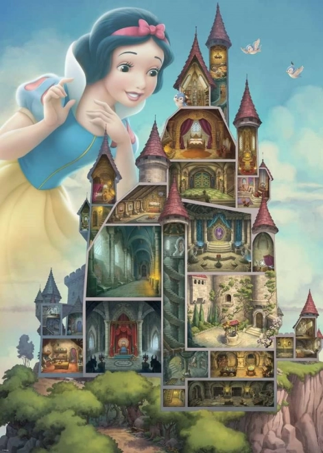 Puzzle Ravensburger Biancaneve Castello 1000 Pezzi